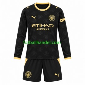 Barn Fotballdrakter Manchester City Borte 2026-27 Langermet